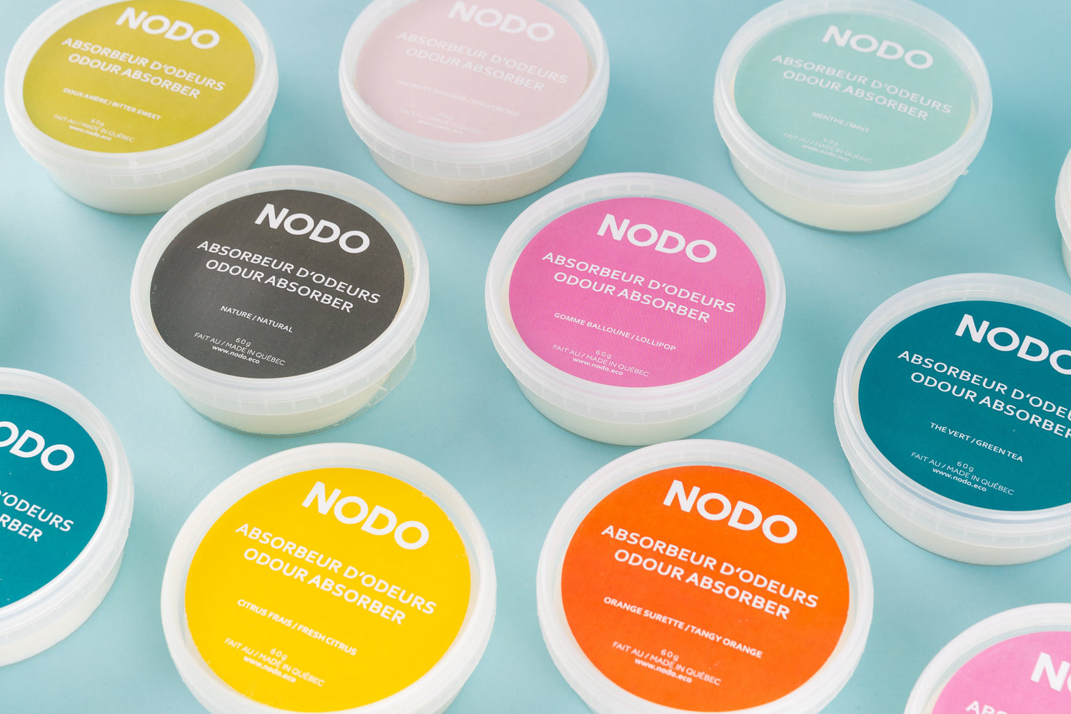 Absorbeurs d'odeurs et désodorisants I NODO