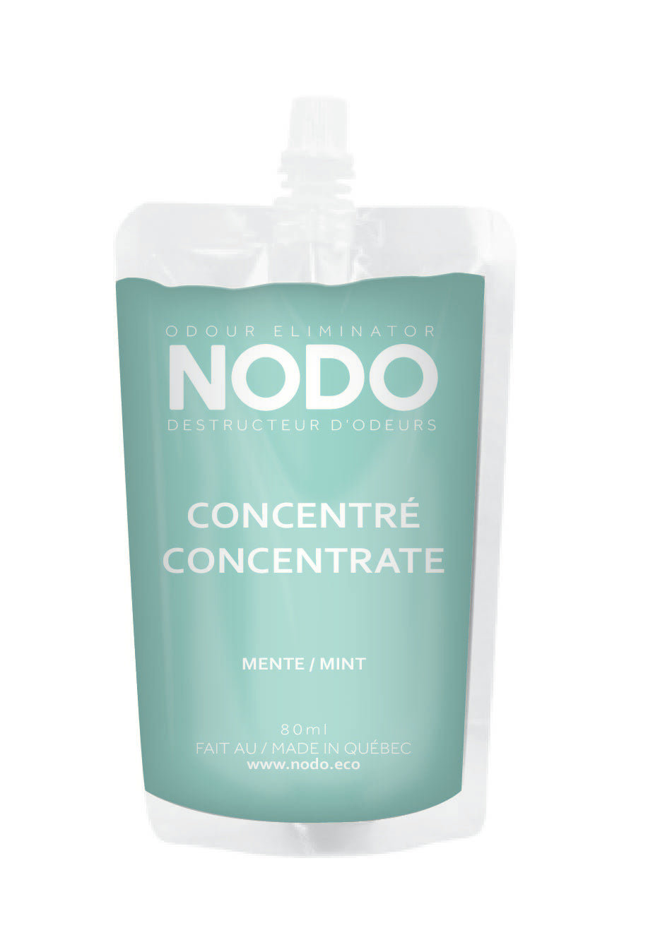 Recharge de neutralisant d'odeur NODO à la menthe - Donne une bouteille de 360ml