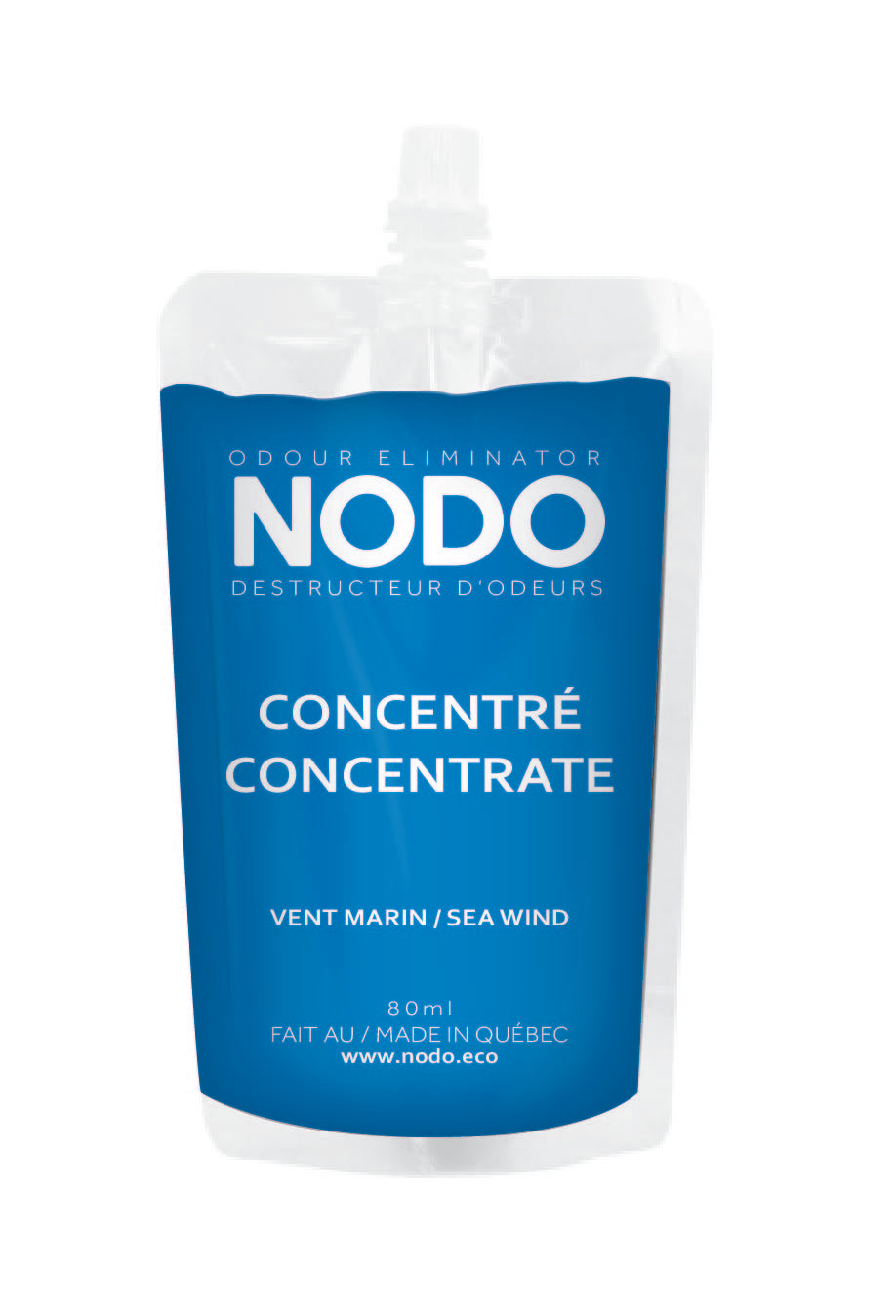 Recharge de neutralisant d'odeur NODO au vent marin - Donne une bouteille de 360ml