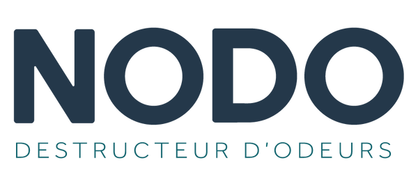 Logo NODO, destructeur d'odeurs