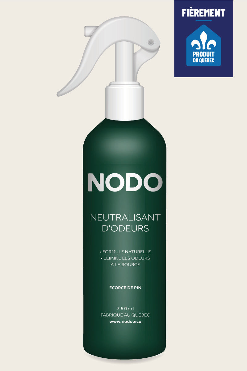 Neutralisant d’odeurs NODO – Écorce de Pin 360 ml