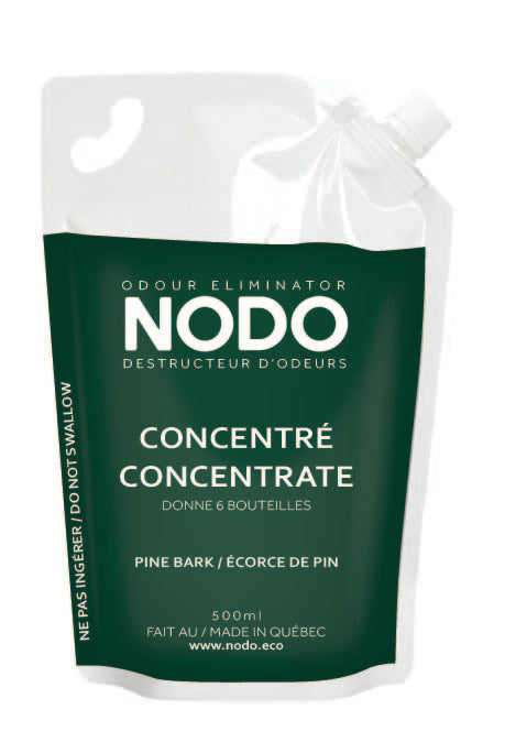 Concentré de neutralisant d'odeur NODO à l'écorce de pin - Donne 6 bouteilles de 360ml