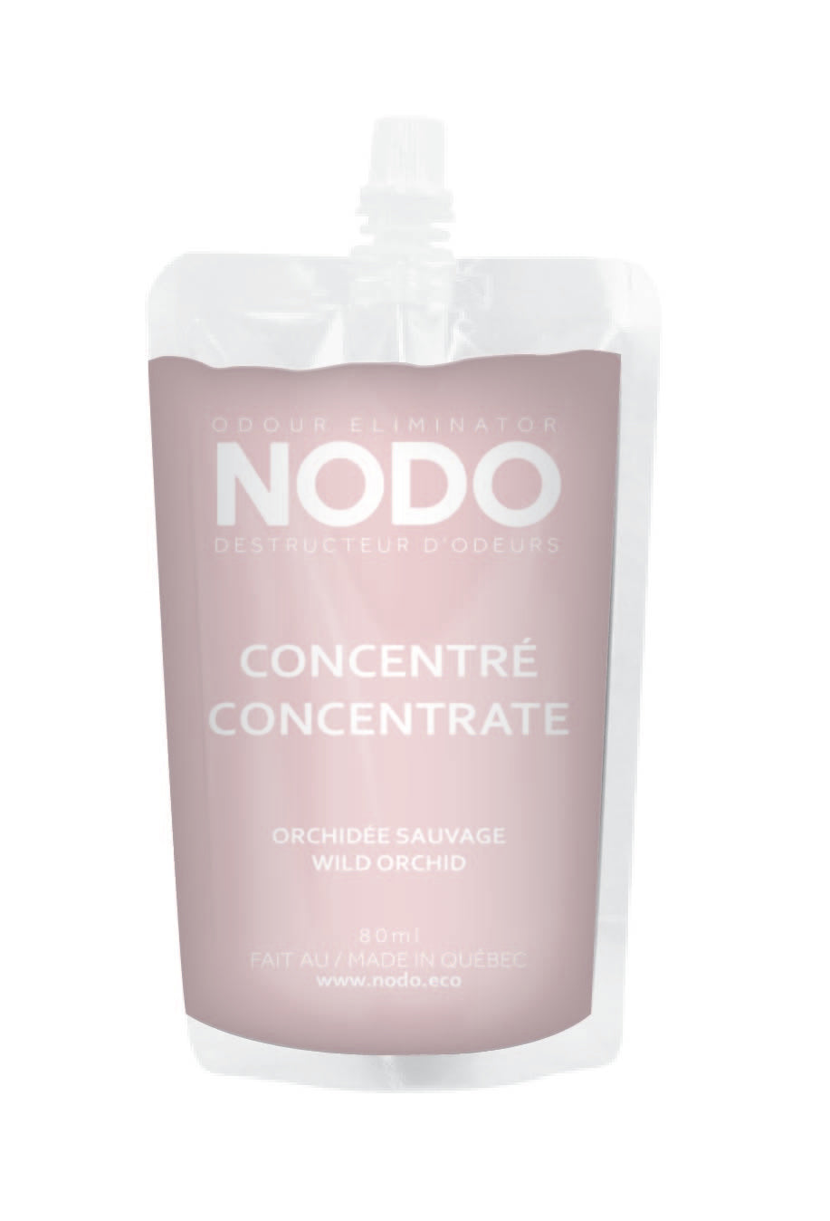 Recharge de neutralisant d'odeur NODO à l'orchidée sauvage - Donne une bouteille de 360ml